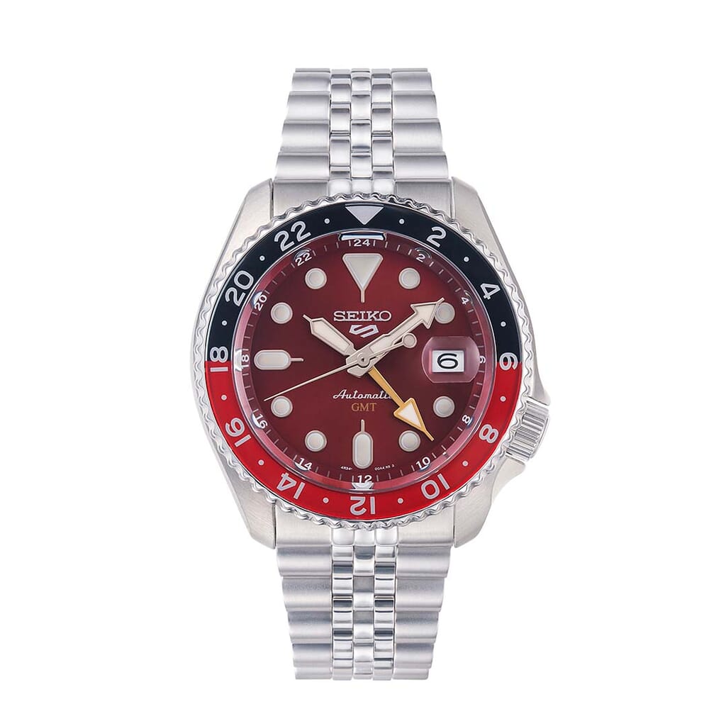 Seiko GMT Passion Red Limited Edition 5 Sports - SSK031K1
