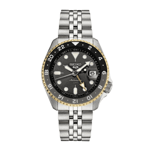 Seiko 5 Sports GMT Grey Dial Automatic Watch - SSK021K1