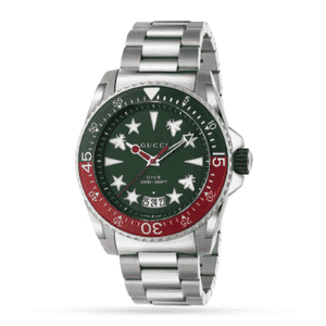 Gucci Dive Men's 45mm Quartz Watch - YA136222