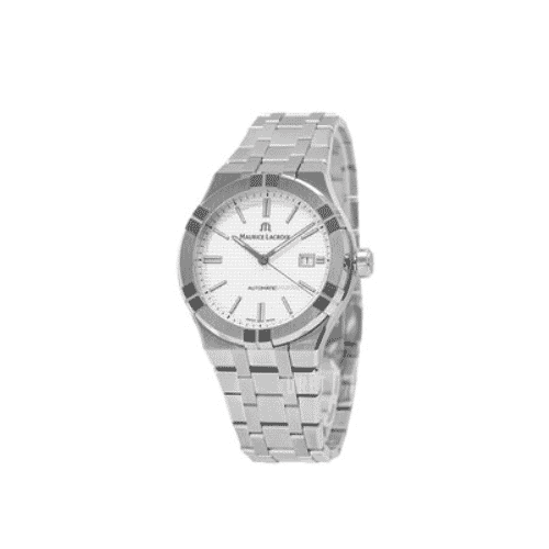 Maurice Lacroix 39mm Automatic Silver Watch - AI6008-SS00F-231-A - Image 3