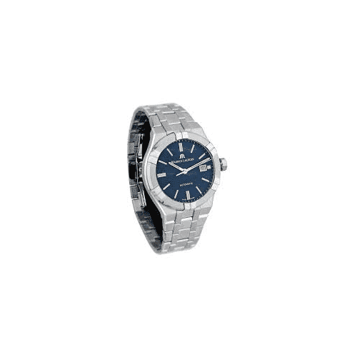 Maurice Lacroix Aikon Automatic 42mm Blue Clous de Paris Dial - AI6008-SS002-430-1 - Image 3