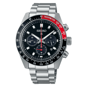Seiko Prospex Speedtimer 41.4mm Black Men's SSC915